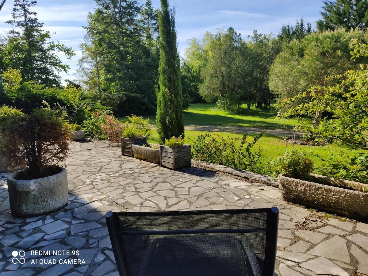 Maison du 18é de charme au calme Idrac-Respailles Extérieur photo